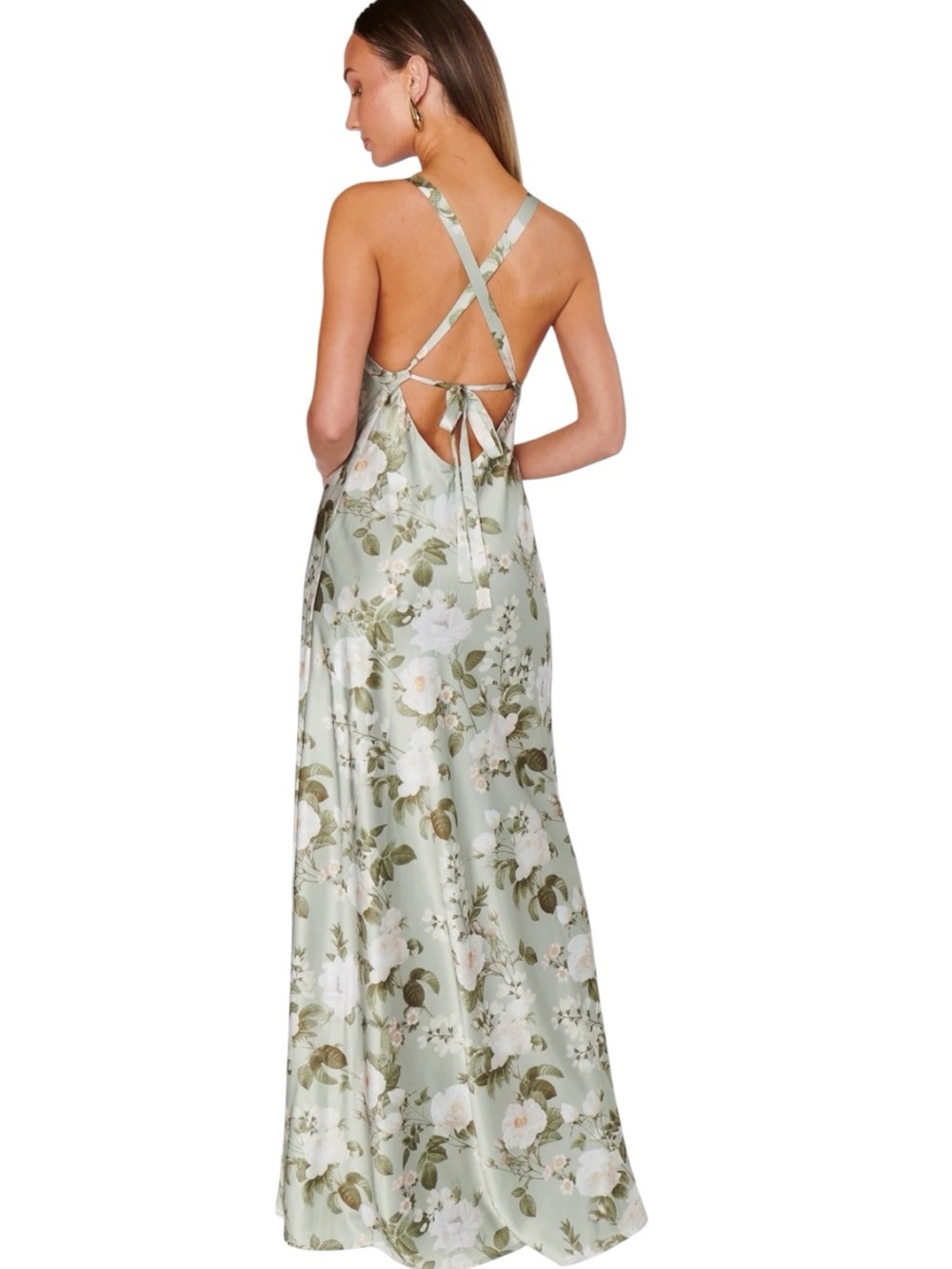 Show Me Your Mumu Anderson Maxi Dress Womens XXL Secret Garden Floral Open Back - Picture 2 of 16